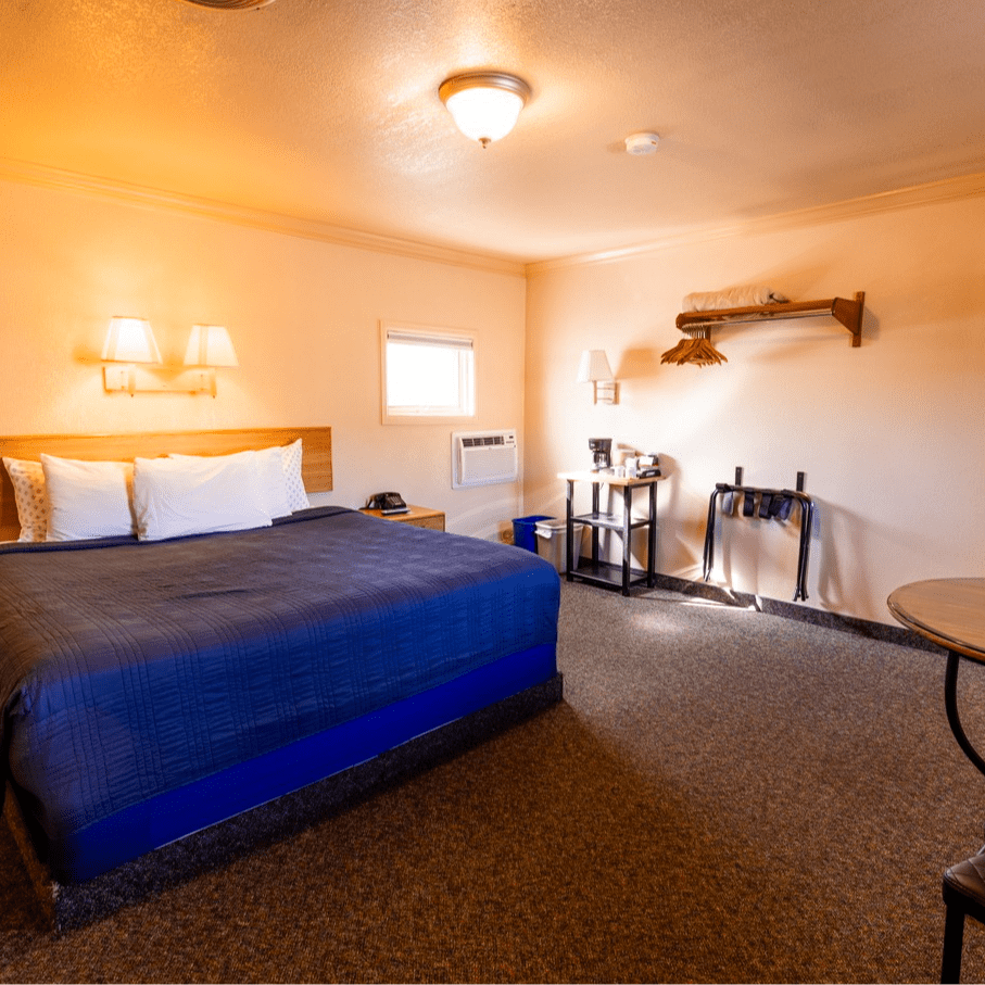 Woodland Motel – Downtown Salida Colorado Motel Hotel - King sleeper room