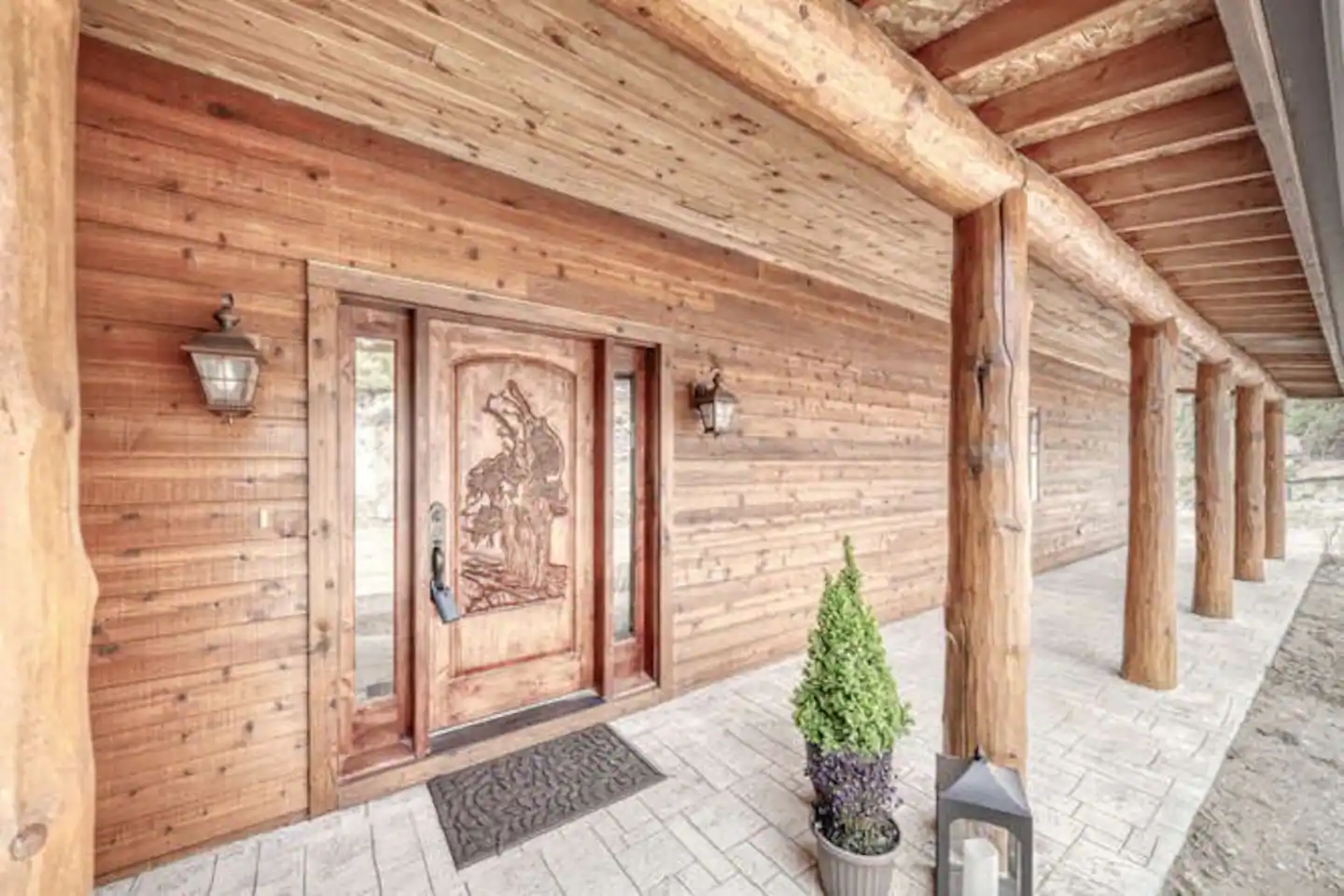 Vacation Rental in Salida Colorado with Mountain Views - Entry way door